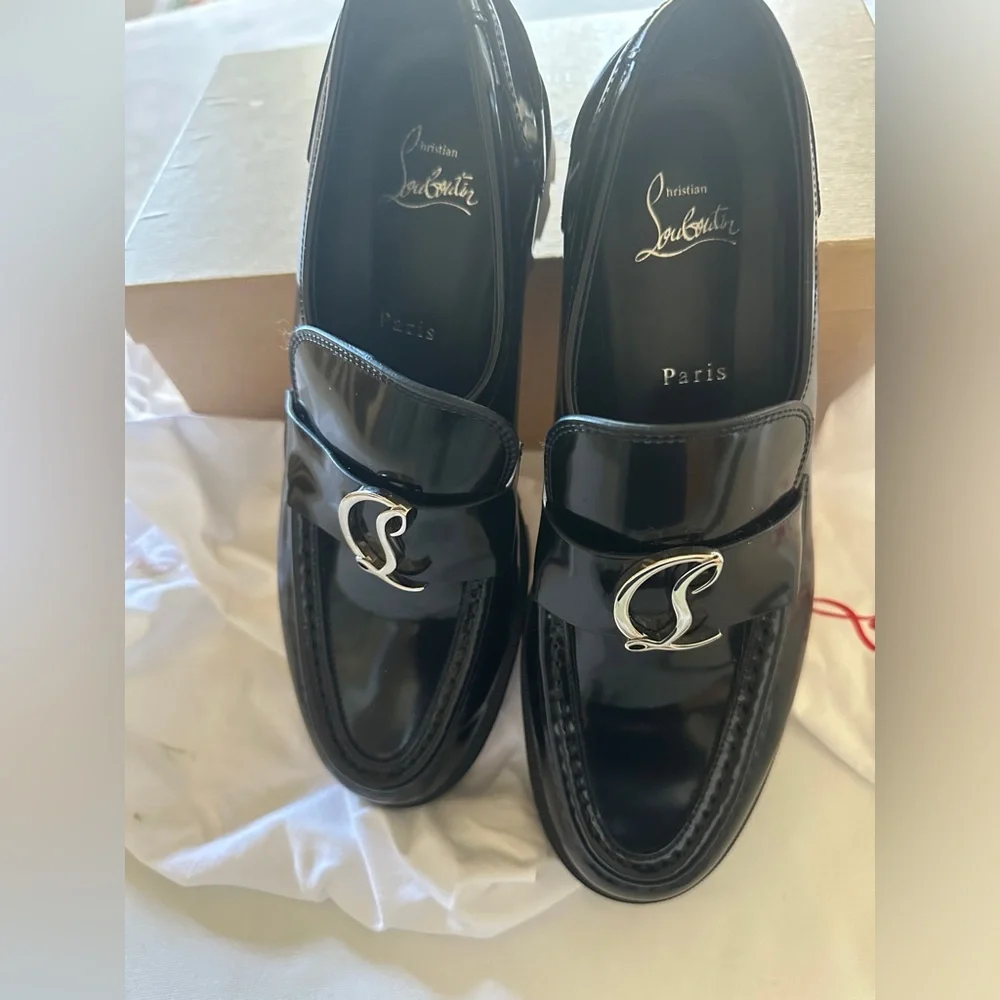 Christian Louboutin Leather Loafers